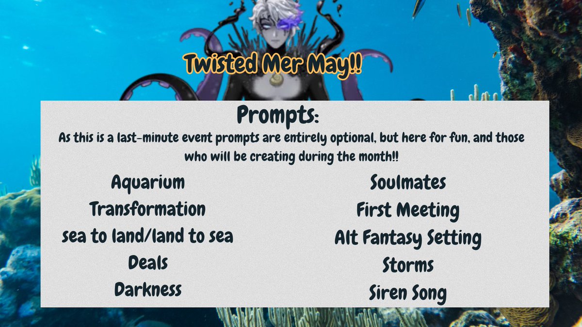 TwistedMerMay's tweet image. 