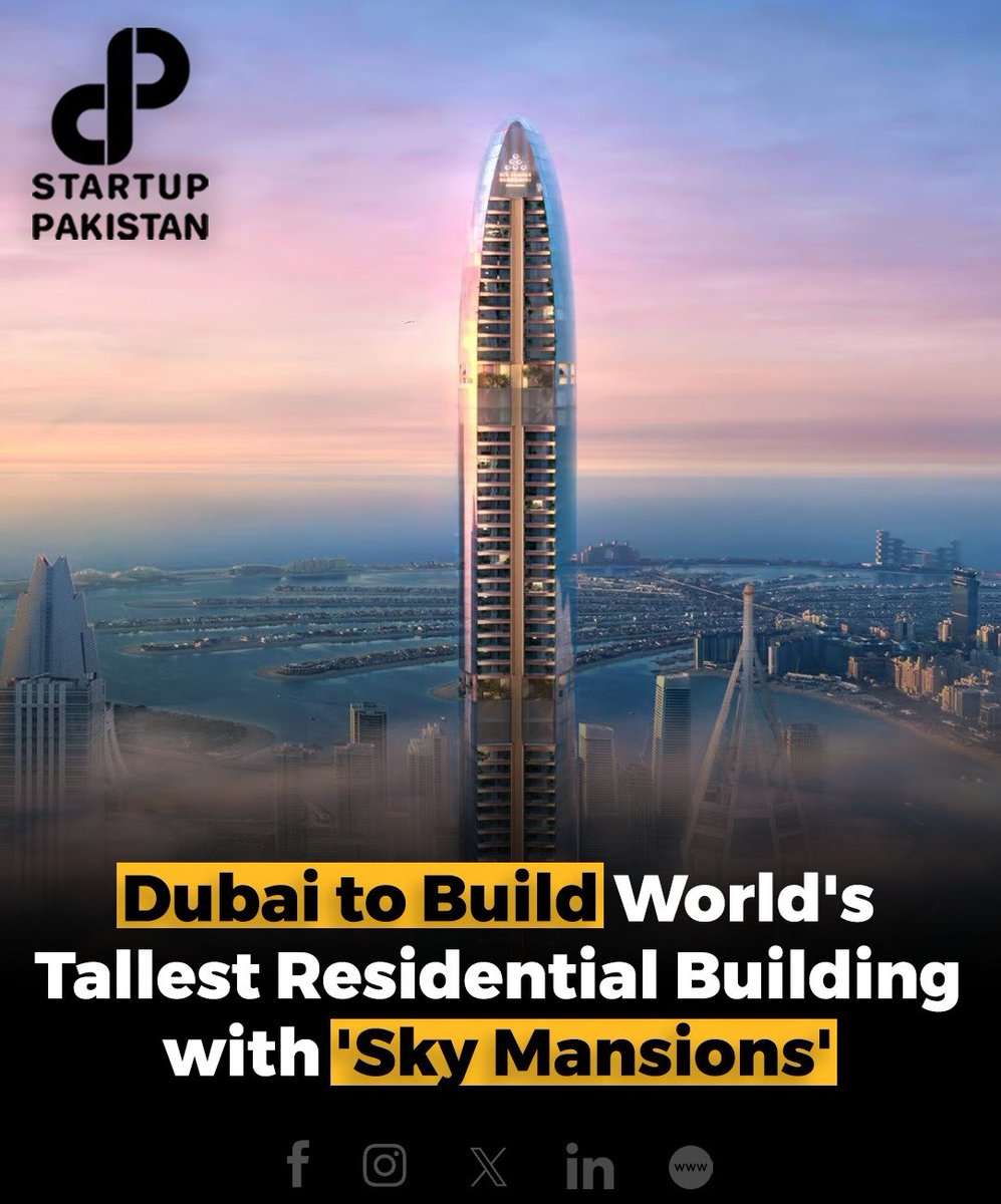 Dubai is about to claim the title for the world's highest residential tower! Six Senses Residences Dubai Marina, a project by hospitality company Six Senses and developer Select Group, is under construction and will be completed by 2028.

#dubai #tower #residential