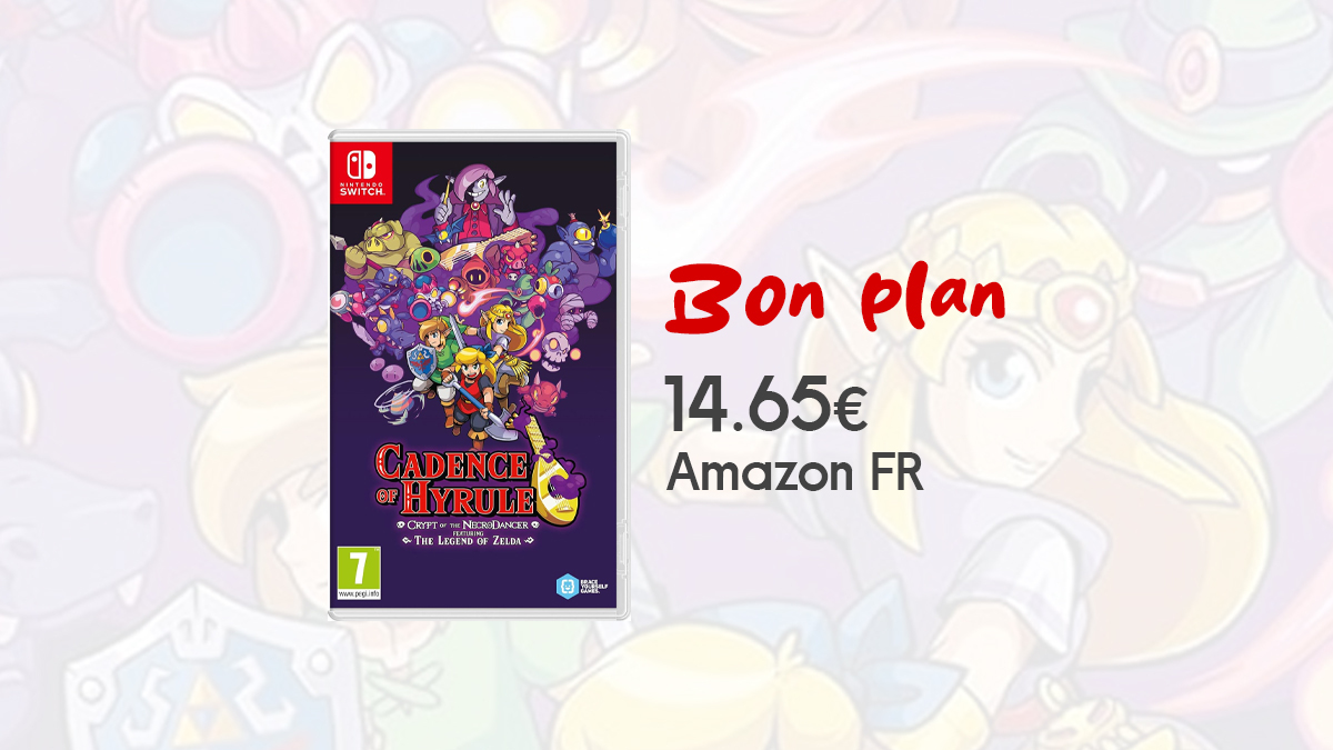 BON PLAN #FrenchDays - Cadence of Hyrule est à 14.65€ !

Amazon ➡️ dlvr.it/T6GLFg