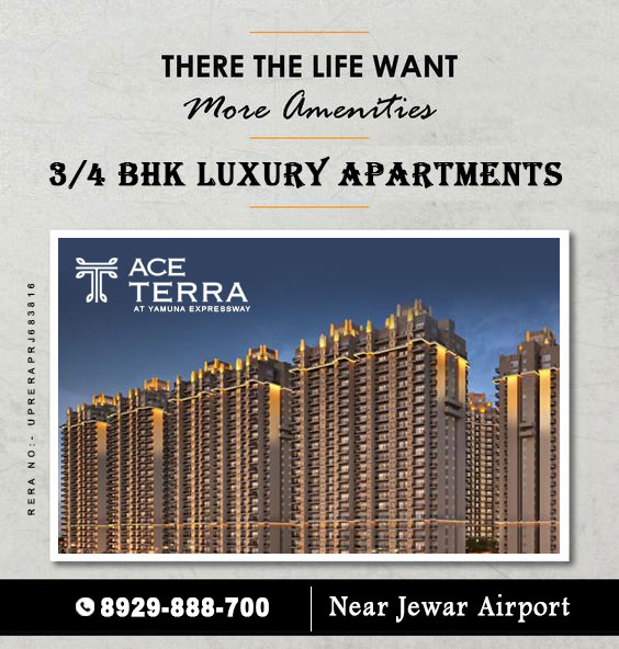 Ace Terra: RERA Approved Homes Yamuna Expressway. 3/4 BHK starting @ 1.41 Crores*.Book Now and save upto 45 Lakhs, offer lasts till 12the May 2024. Call 8929888700 for more details.
#LabourDay #aceterra #yamunaexpressway #trending #RealEstateNews