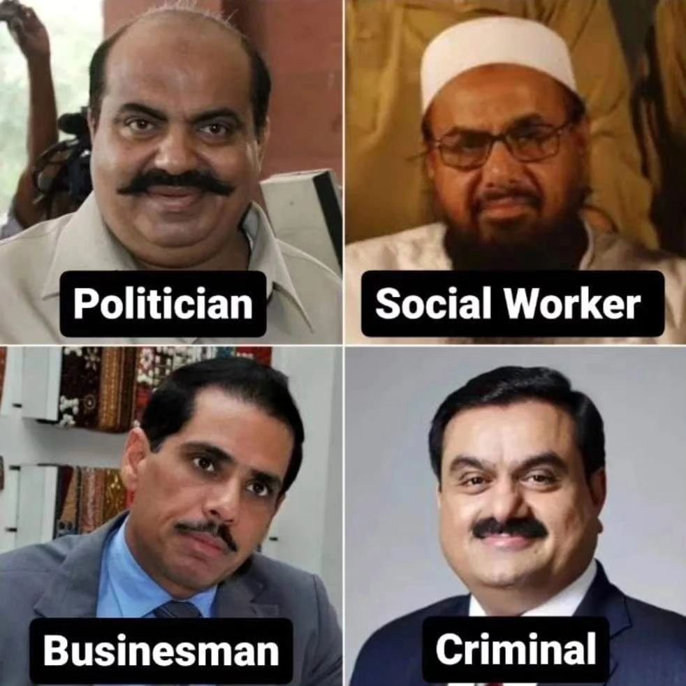 @INCIndia According to Congress, #businessman is #criminals and #criminals are #socialworkers