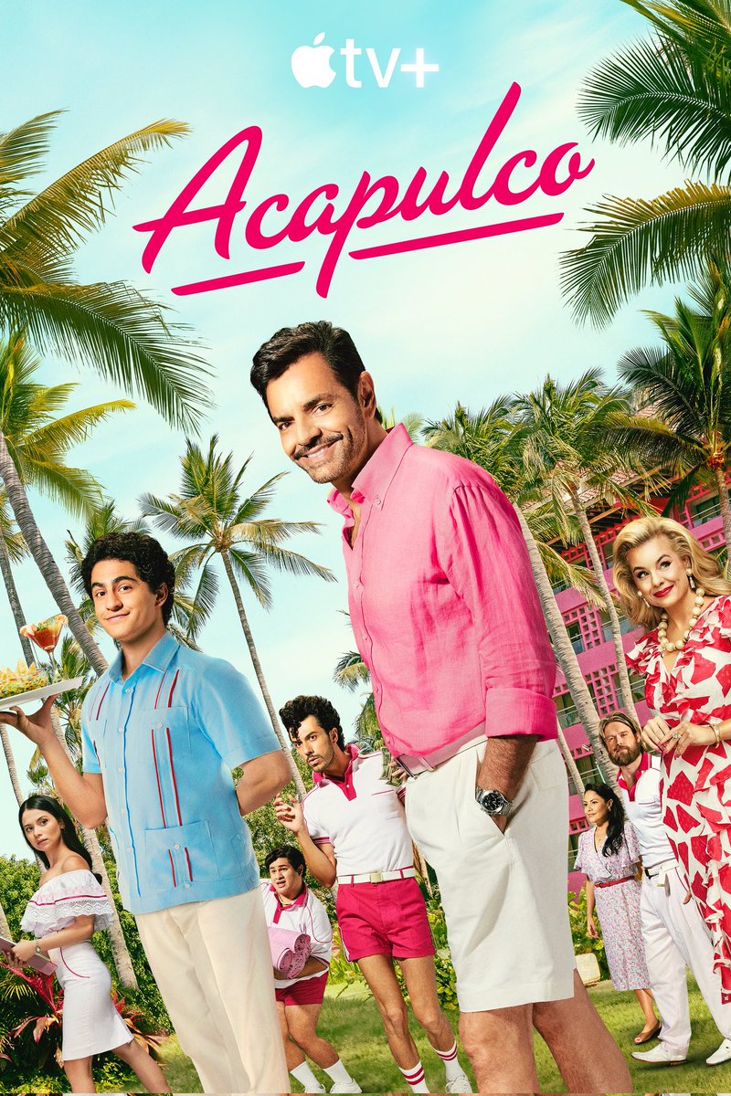 Los dos primeros episodios de la tercera temporada de #Acapulco se han estrenado hoy miércoles en @AppleTV !! #AcapulcoTv