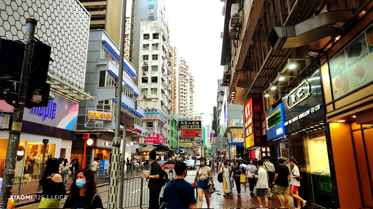 Arrival in Hong Kong