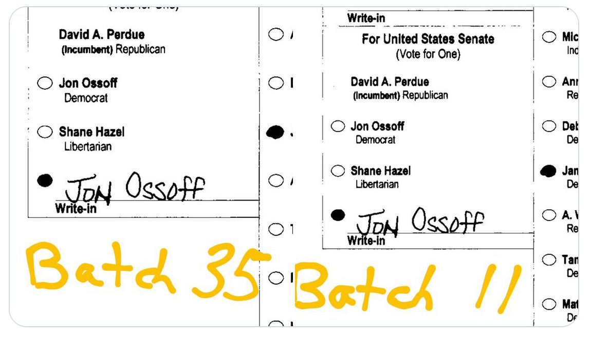 Georgia Election Fraud. Ballot Images from 2020 | Jeff Fulgam Reader Matthew W left a link to this site where a researcher has gotten access to ballot images and other data. As expected, the items he has discovered show multiple scans of the same ballots favoring Biden. Also, he…