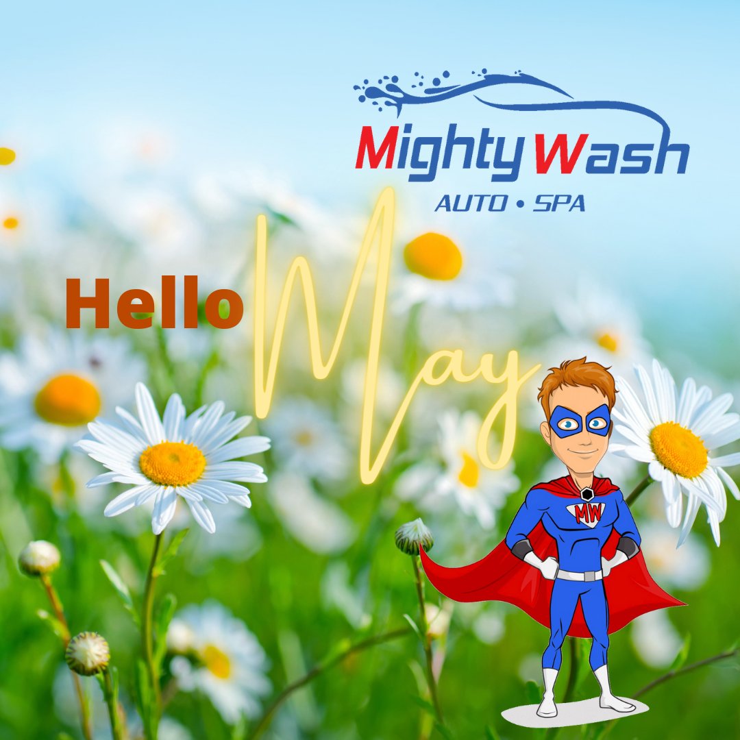 May your days be filled with sunshine! 
See you at the Auto Spa. Happy May!

#mightymaxgiveaway #mightywashautospa #mightymaxcares #mightymax #carwashforacause #togetherwecanmakeadifference #welovekershawcountysc #bestcarwashintown #carwash #lovemycleancar