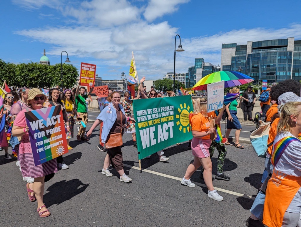 We're so excited to join @DublinPride again this year as an ally group, and we're inviting charities, community groups, and volunteers to join us! Celebrate the role voluntary orgs play in supporting the community and protecting and advancing LGBTQ+ rights forms.office.com/e/mSKAXMa3w7