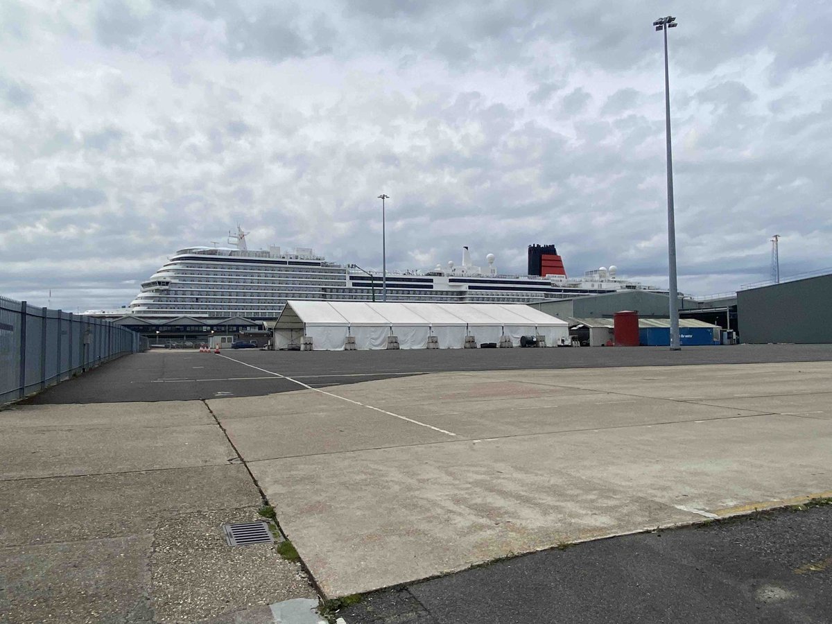 Here she is! Join us as we explore Cunard’s newest ship, Queen Anne… #Cunard #QueenAnne #CunardQueenAnne #newcruiseship