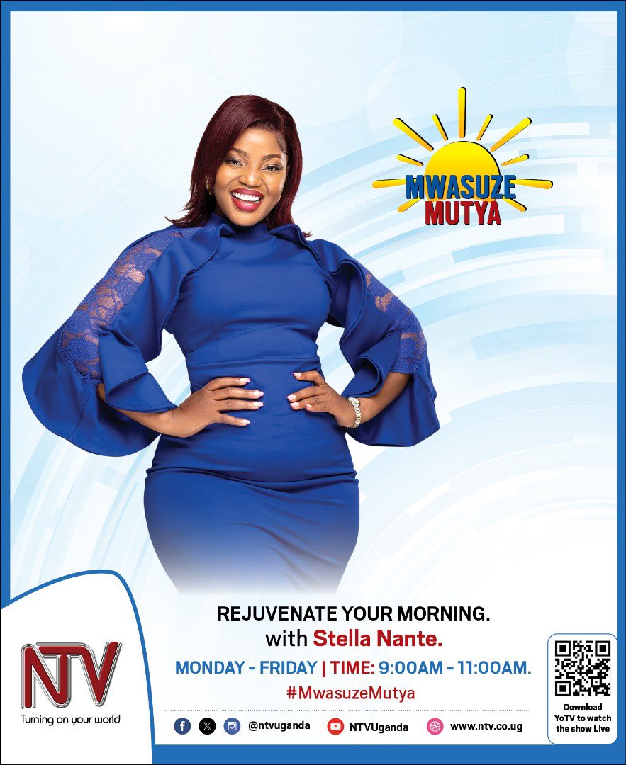 Grateful for the New Beginnings! 🙏🏽Behold, Your New Host of #MwasuzeMutya @ntvuganda