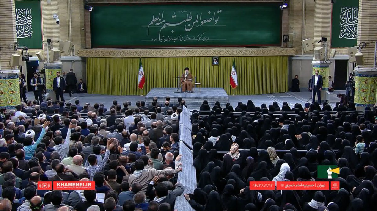 پخش اینترنتی بیانات صبح امروز رهبر انقلاب در دیدار معلمان از اینجا ببینید: Farsi.khamenei.ir/live