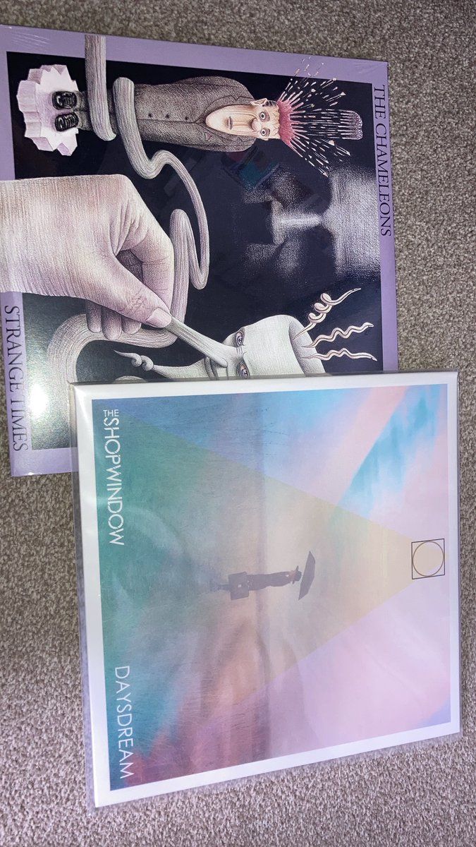 Today the postman was good 😍
@TheShopWindow1 
<a href="/ChameleonsBand/">The Chameleons</a> 
<a href="/chameleonsmark/">Mark Burgess</a>