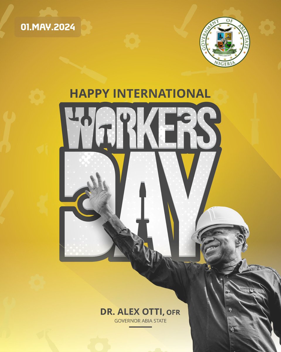 Happy International Workers' Day! Today, we celebrate the resilience and dedication of Abia State's workers and their counterparts across the world. Despite the economic challenges, your unwavering commitment has been the backbone of our progress. We are dedicated to the…
