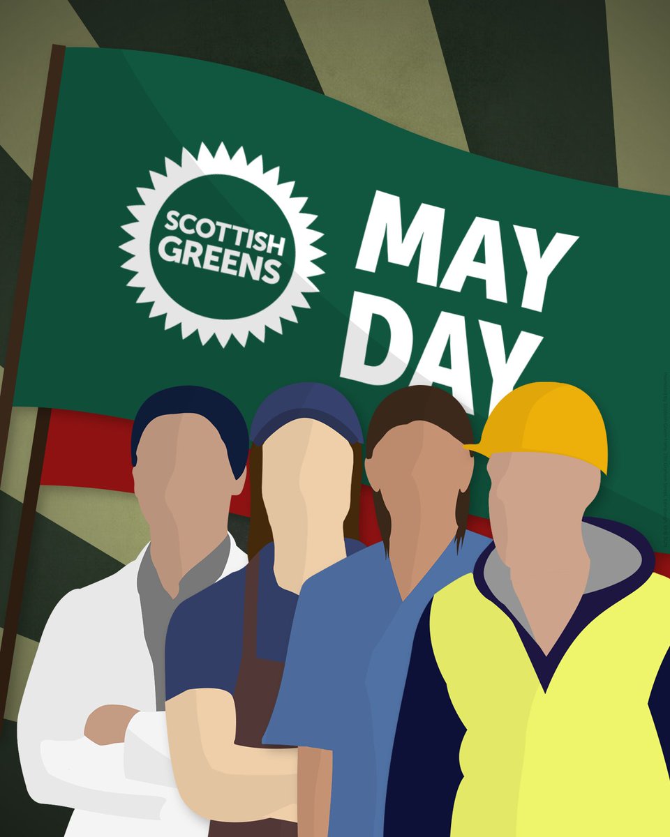 There's nothing that terrifies Tories more than working people standing up for their rights. Happy May Day! ✊💚