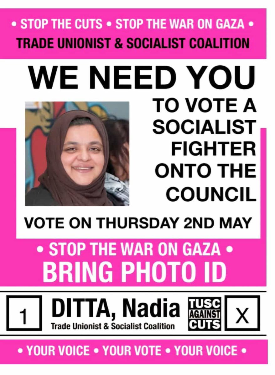 Southampton @TUSCoalition is standing in every ward. The only socialist alternative to capitalist parties. The Greens support #NATO and have implemented Tory cuts in councils. Our environmental policies are embedded in the struggles of working class & democracy. #VoteTUSC