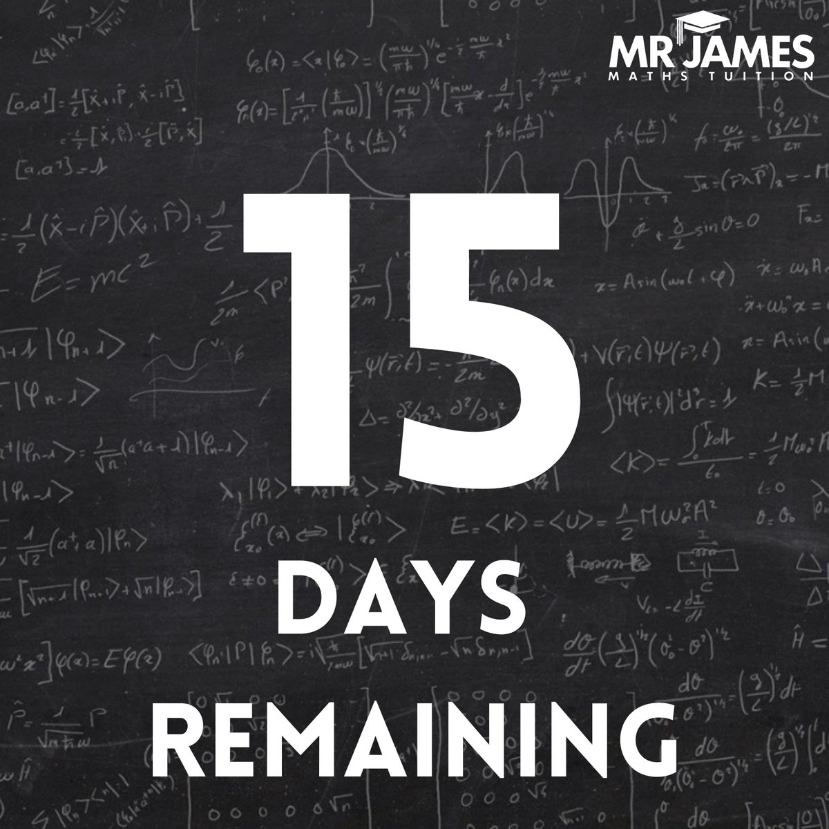 With only 15 days remaining until the first maths GCSE examination of the 2024 series it still isn't too late to get some last minute much needed revision in! Remember that there are lots of FREE resources which can help you along the way, including 100 days to go videos,