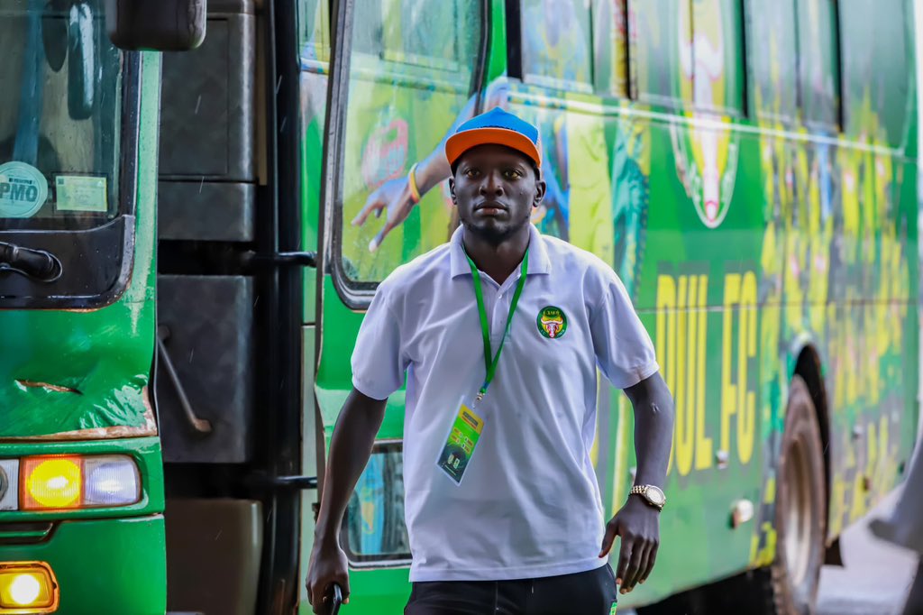 OfficialFUFA's tweet image. BUL FC players arriving at Mandela National Stadium
#BULVIP
#StarTimesUPL
#NambooleTestEvents