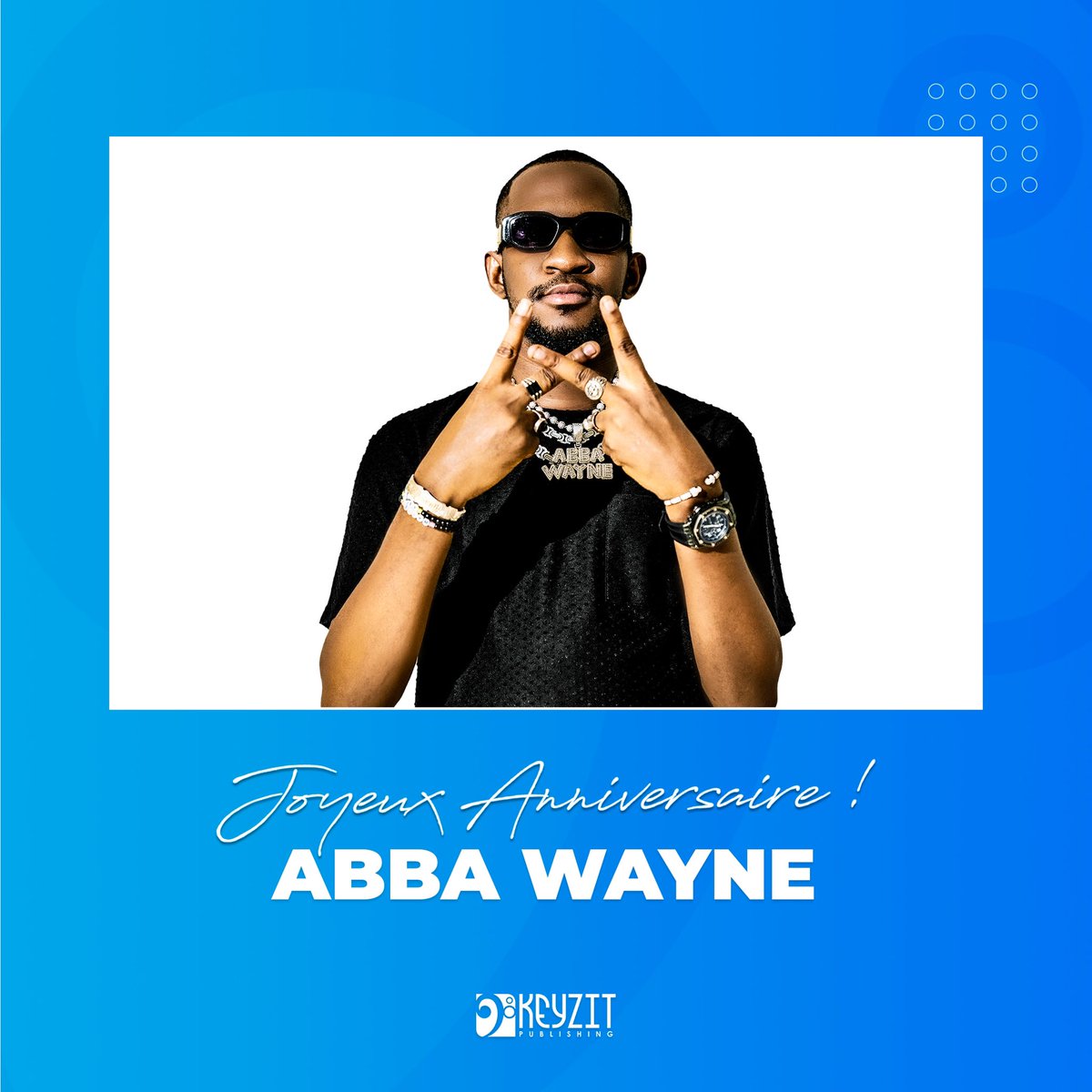 KeyzitMali's tweet image. Toute l’équipe de KEYZIT MALI souhaite un joyeux anniversaire à Faty ka Petini !

Longue vie Abba Wayne Mulla 🎉 !

#AbbaWayne #KeyzitPublishing #Keyzit #AfricanMajor