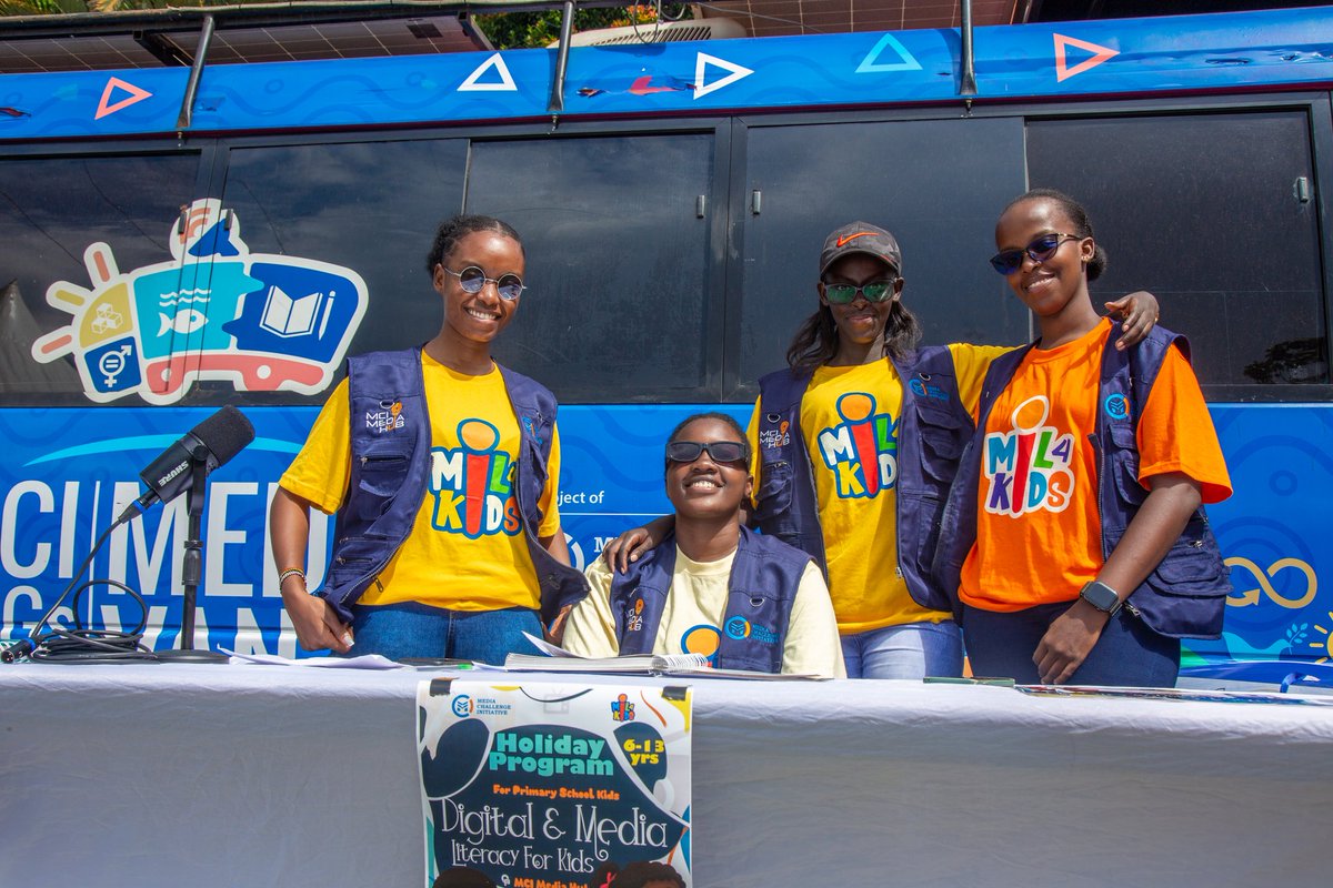 Arrivals.📸

The #MIL4KIDS school activations are part of our broader commitment to foster media awareness amongst children.

To book a slot for your child under our Media and Information Literacy for Kids (MIL4KIDS) Program, visit the website: mil4kids.org