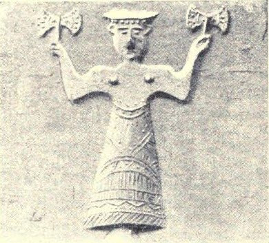 Çift ağızlı balta Baal'in, Zeus'un, Jüpiter'in elinde olunca Güneş Tanrı'nın sembolü oluyor da Ana Tanrıça'nın elinde olunca neyin/kimin sembolü olur?