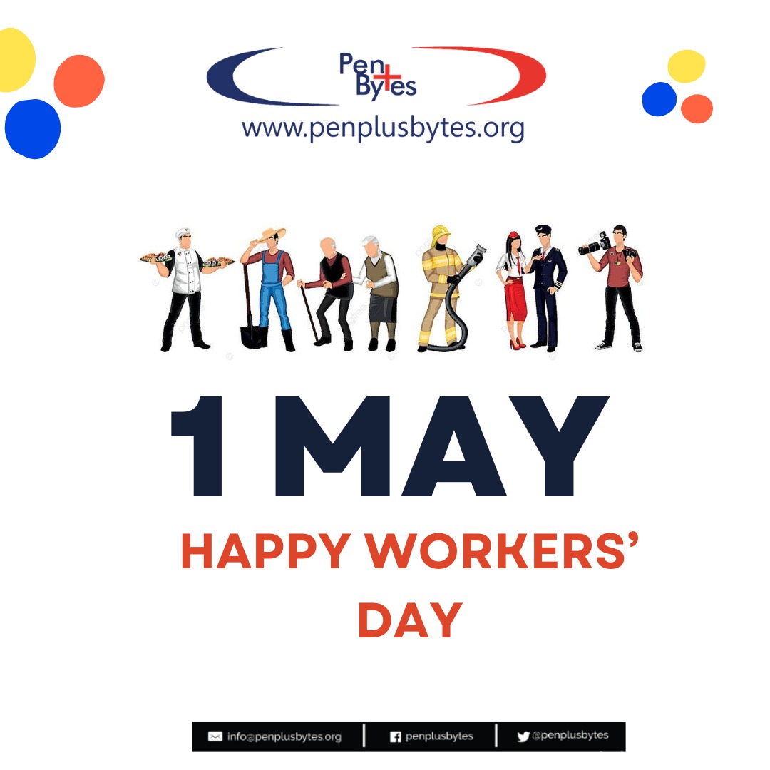@penplusbytes marks this important day in recognition of our resilient team for their commitment and dedication to task. Your hard work keeps this organisation striving towards its mission to be the leading institution for promoting effective governance using technology in Africa