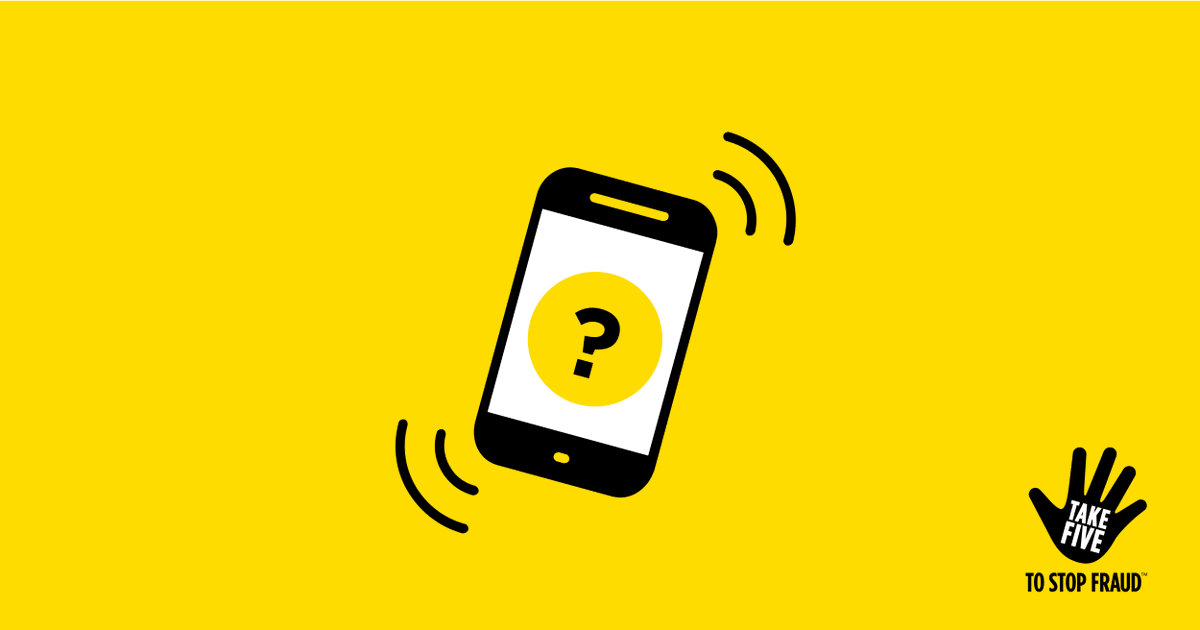 Have you received a message from friend or family member on a new number asking for urgent financial support? Remember to #TakeFive before you part with your money or information. Criminals often impersonate loved ones to trick you.