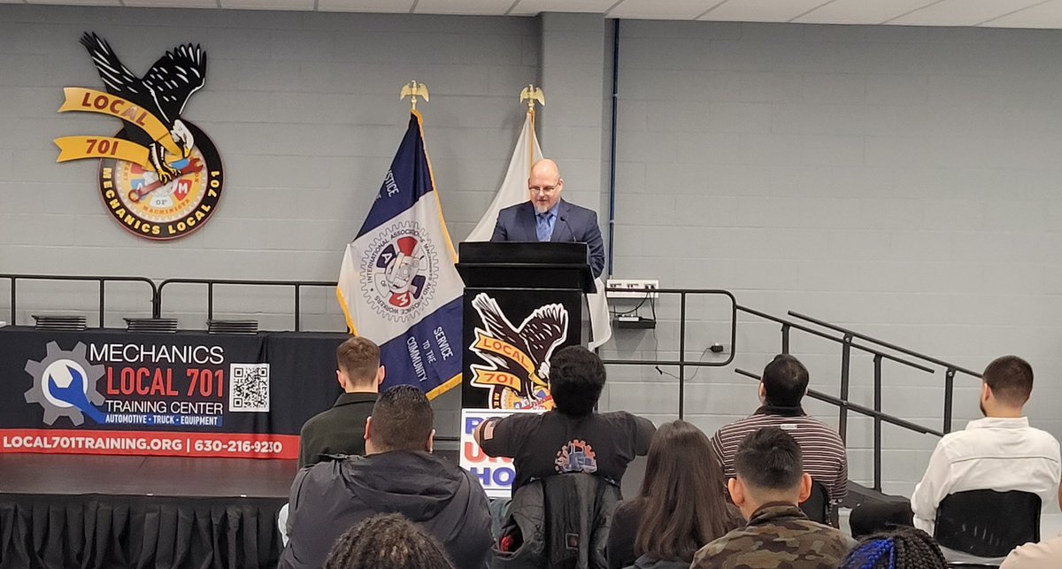 On Sunday, April 28, the Mechanics Local 701 Training Program held a graduation ceremony for the recent graduates of the program. Congratulations to all of the graduates! #Graduation #Union #Students #labor