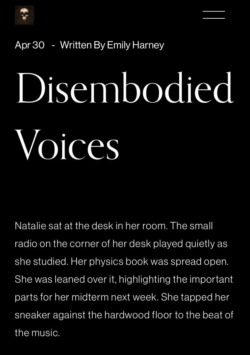 New short story is live now!! Check it out at shorttalestallstories.com. If you dare!! 🖤🖤