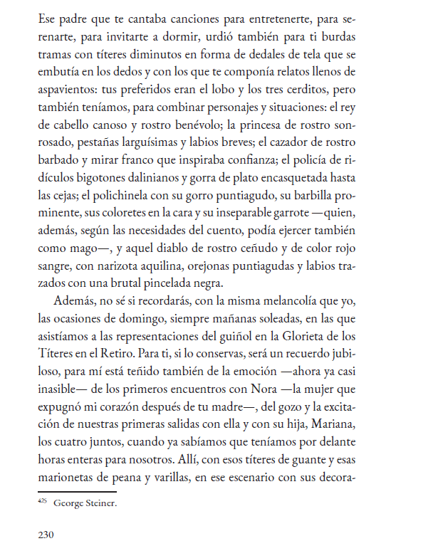 'Mapa del Tesoro I (Fragmentos para mi hijo), cap. II, pág. 230.'
#MapadelTesoroI #MiguelEspinosaInfante #LecturaRecomendada #DescubreElTesoro