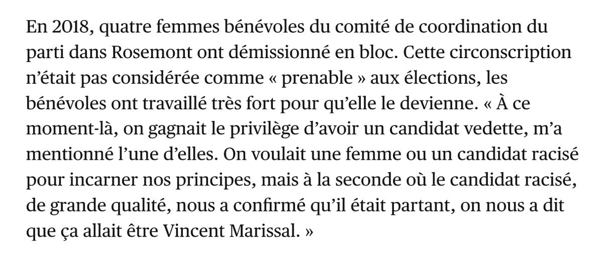 Le patriarcat solidaire mange toute une mornifle dans Le Devoir à matin. C'est assez spectaculaire en termes de dégelée, ce texte d'opinion. Une ex-QS se vide le coeur :  ledevoir.com/opinion/idees/…