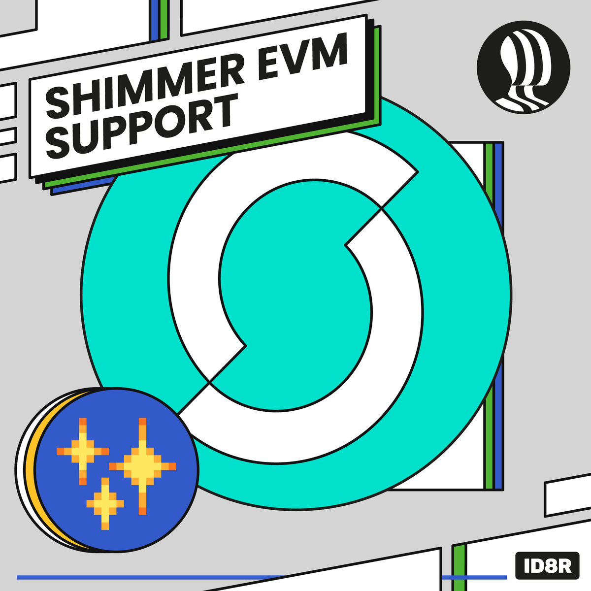 We added @shimmernet to ID8R!

Now your favourite #ShimmerEVM NFT collections can be personalised for sharing. @RustyRobotCC, @iotabots, OG/Lil' Apes, & more (incl. from @MagicSeaDEX). Thanks to @HAVN_network for the Tangle connectivity ✨

Check it out @ app.id8r.com/shimmer