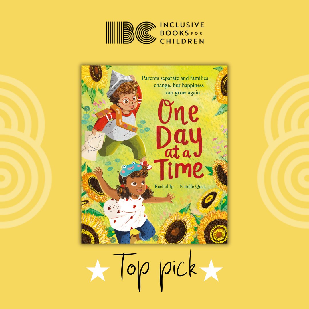 Congrats to @RachelCIp & @NatelleQuek for receiving an @IBCplatform top pick! This reassuring story about dealing with divorce & separation lets little ones know that even the biggest changes in life get easier, and happiness can grow again, if you take it one day at a time.