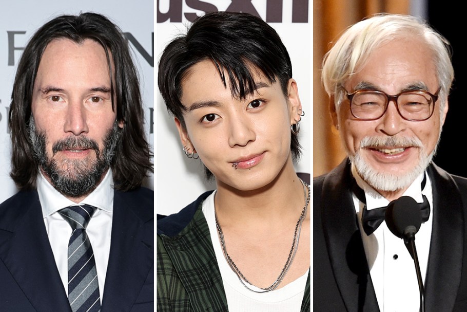 Keanu Reeves, Jung Kook and Hayao Miyazaki are among those honored on Gold House’s 2024 Most Impactful Asians A100 list. (via @Variety)