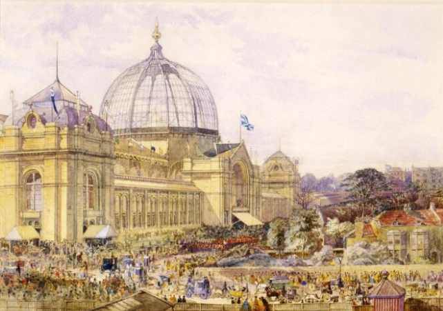 Did you know that on this day in 1862, the London International Exhibition opened in South Ken, where the @NHM_London and @sciencemuseum now stand. The building was later recycled to construct Alexandra Palace, showing that even the Victorians were into circular economy!