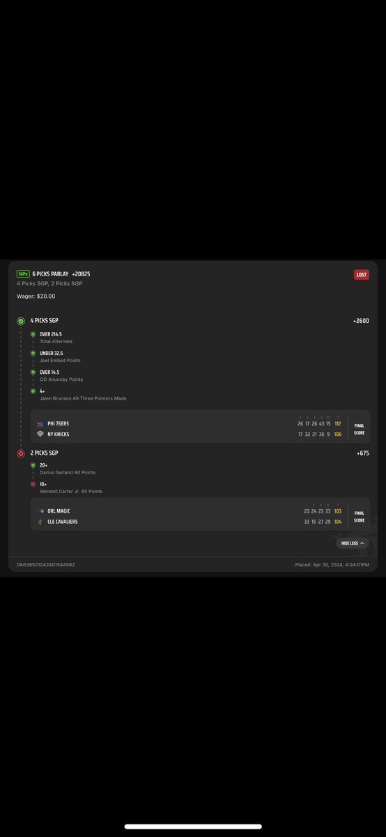 DHSCbets's tweet image. Such a bad beat yesterday, 1 more from carter would have got us paid, 3 more wouldve got us paaaiiiddd…