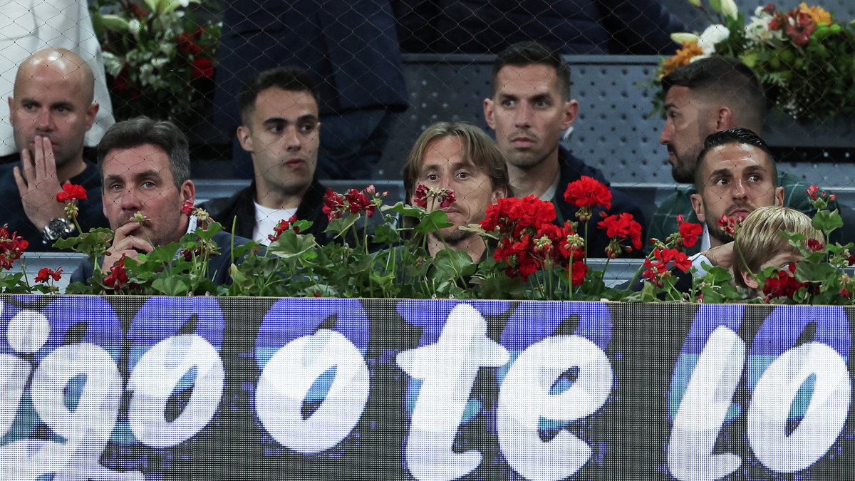 Not a bad subs bench 😜 @lukamodric10 ⚽️ @Koke6 ⚽️ @Guaje7Villa ⚽️ @sergio_regui @MutuaMadridOpen | #MMOPEN