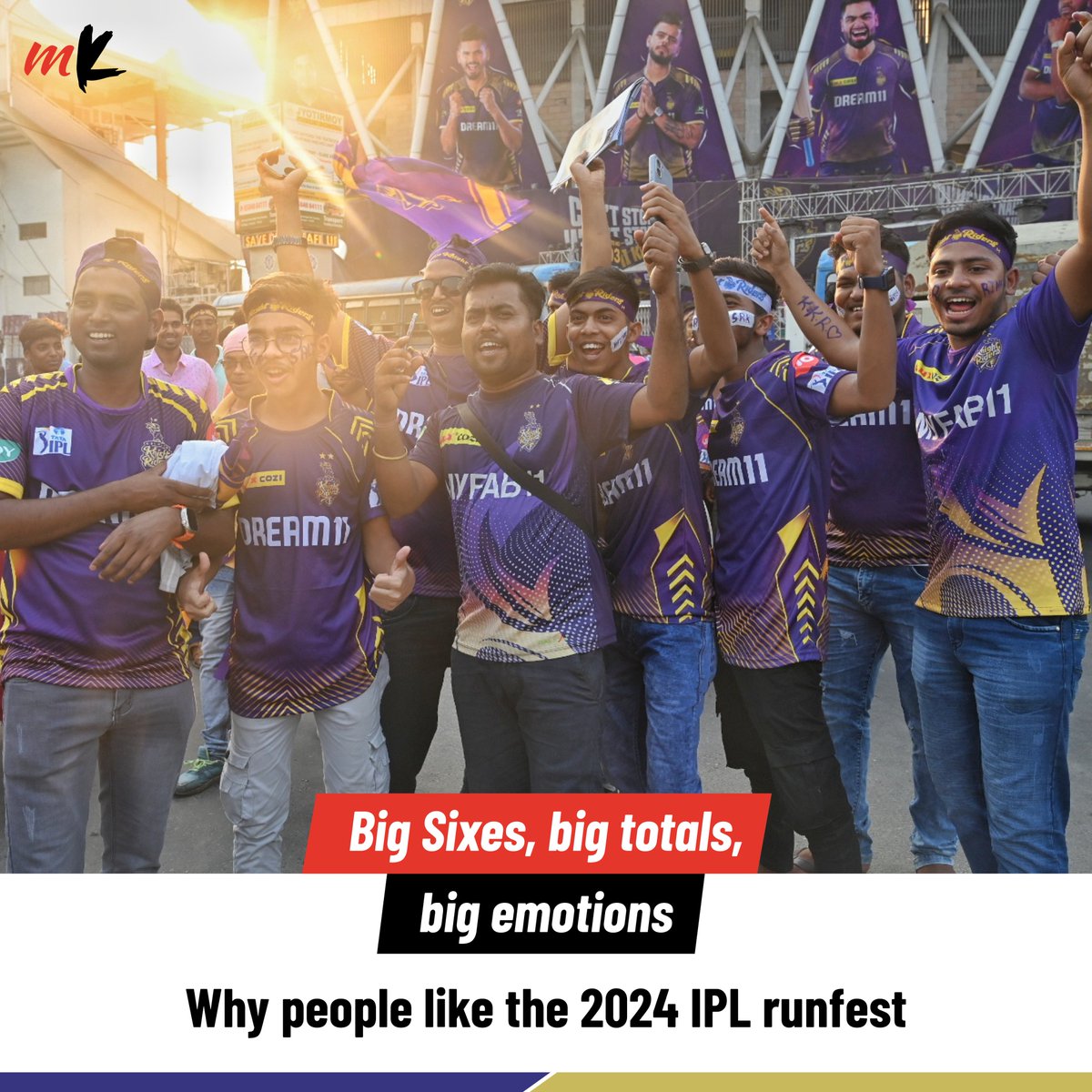 Bowlers will find a way to survive but the crowd is with the batters this #IPL. Sports and performance psychologist Sahen Gupta decodes why people like the 2024 IPL runfest. Read more here: telegraphindia.com/my-kolkata/lif… #IPL24 #IPLFever #Cricket #T20 #SportsPsychology #Psychology