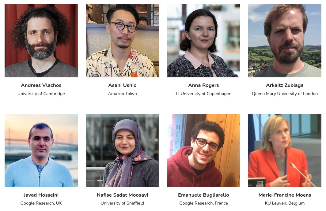 Cardiff_NLP's tweet image. The registration period for the 3rd Cardiff NLP Workshop is now open!

📅 Registration deadline: June 5th or until all places are filled.

Check out the amazing list of speakers and don&apos;t miss it!