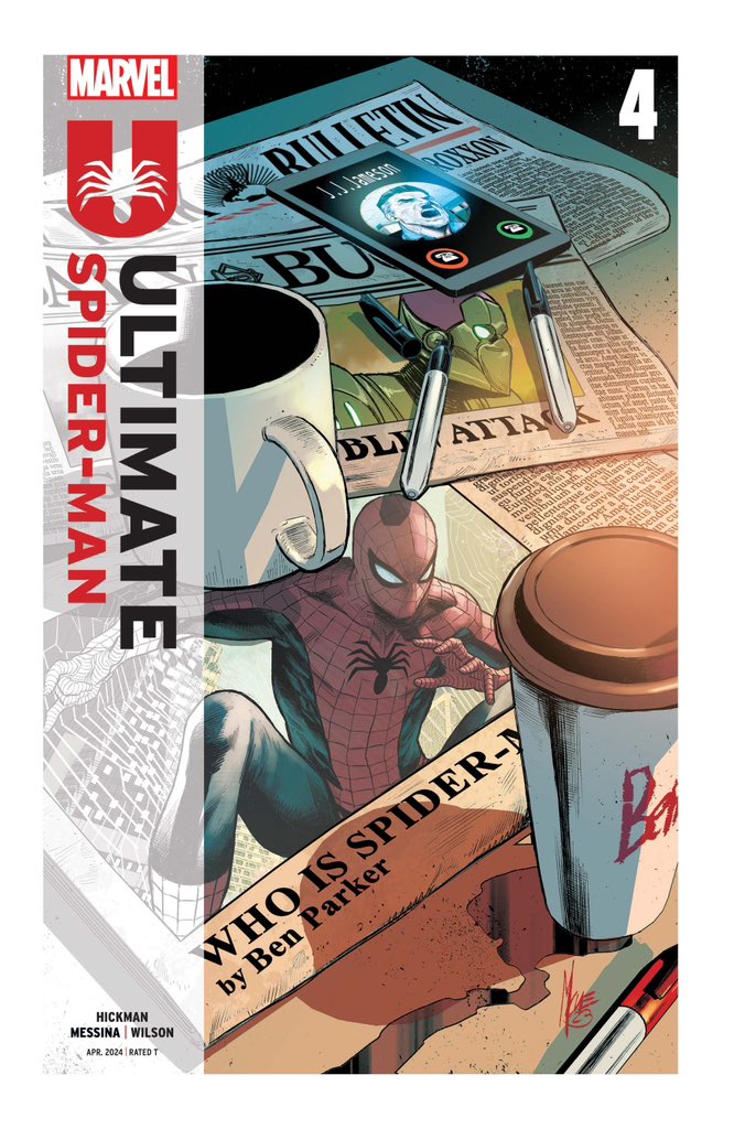 Comic book of the week (4/24):

Ultimate Spider-Man #4

This is another series that CONTINUES to blow me away and it’s nothing overly complicated, it’s actually a pretty simplistic book, it’s just a joy to read! 

#UltimateSpiderMan
#SpiderMan
#Marvel
