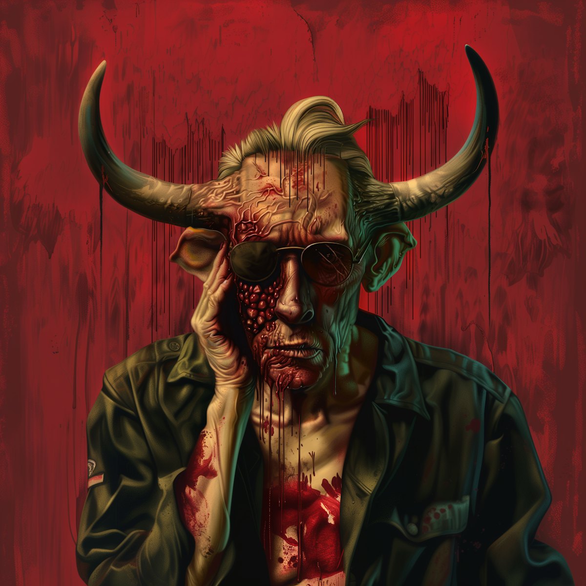 Abstract Bull Market Mr. Billy by @nftman76v3