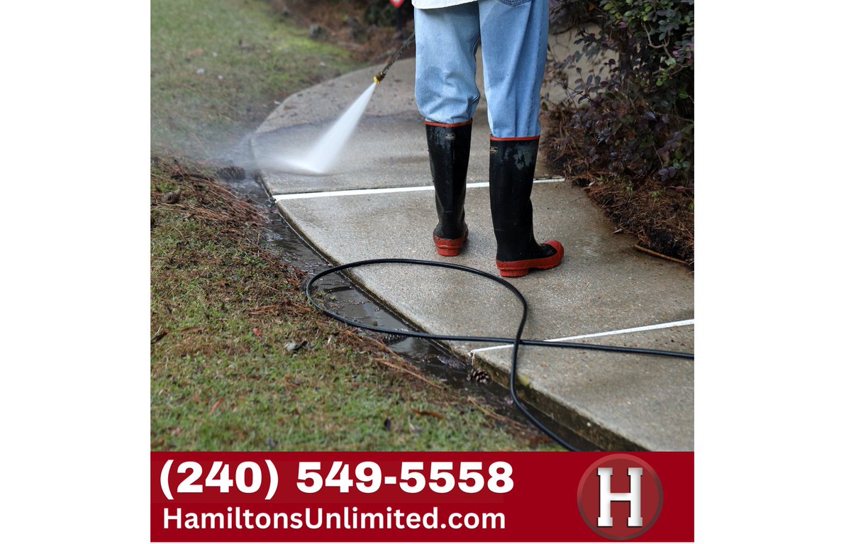 #Sidewalk #PressureWashing Frederick

Pressure washing is an inexpensive way to boost your curb appeal and keep your sidewalk in its best shape. In only a few short hours, you can take your stained sidewalk from drab to looking brand new! Contact us today.