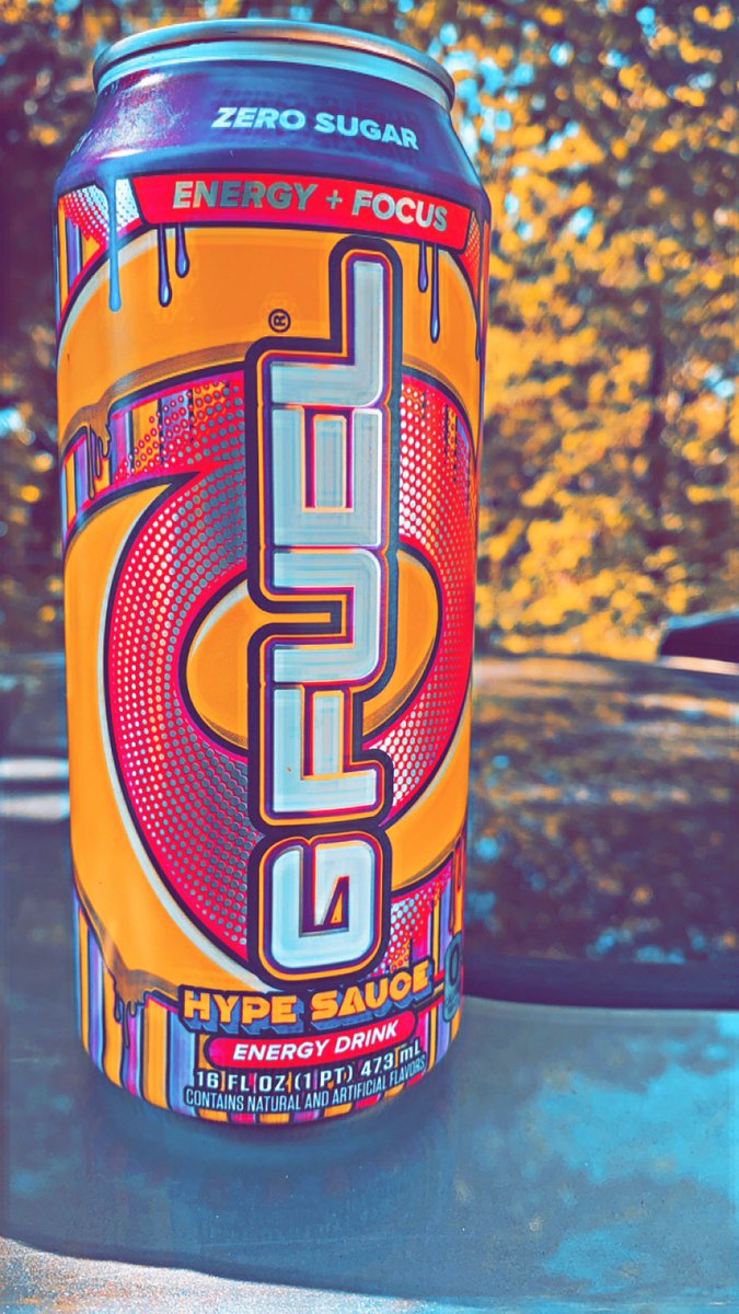 Sippin on some Hype Sauce before this exhausting work day 🫡 @GFuelEnergy