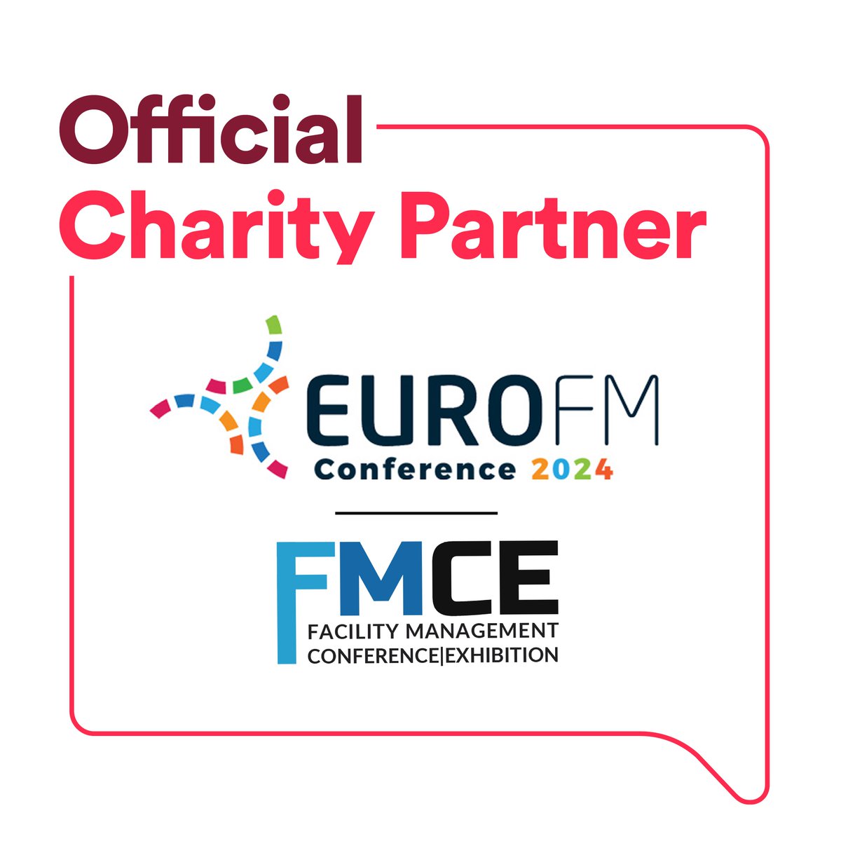 Thrilled to be the nominated charity of the @EuroFM Conference next month. To learn more & book your place visit: eurofmconference.uk