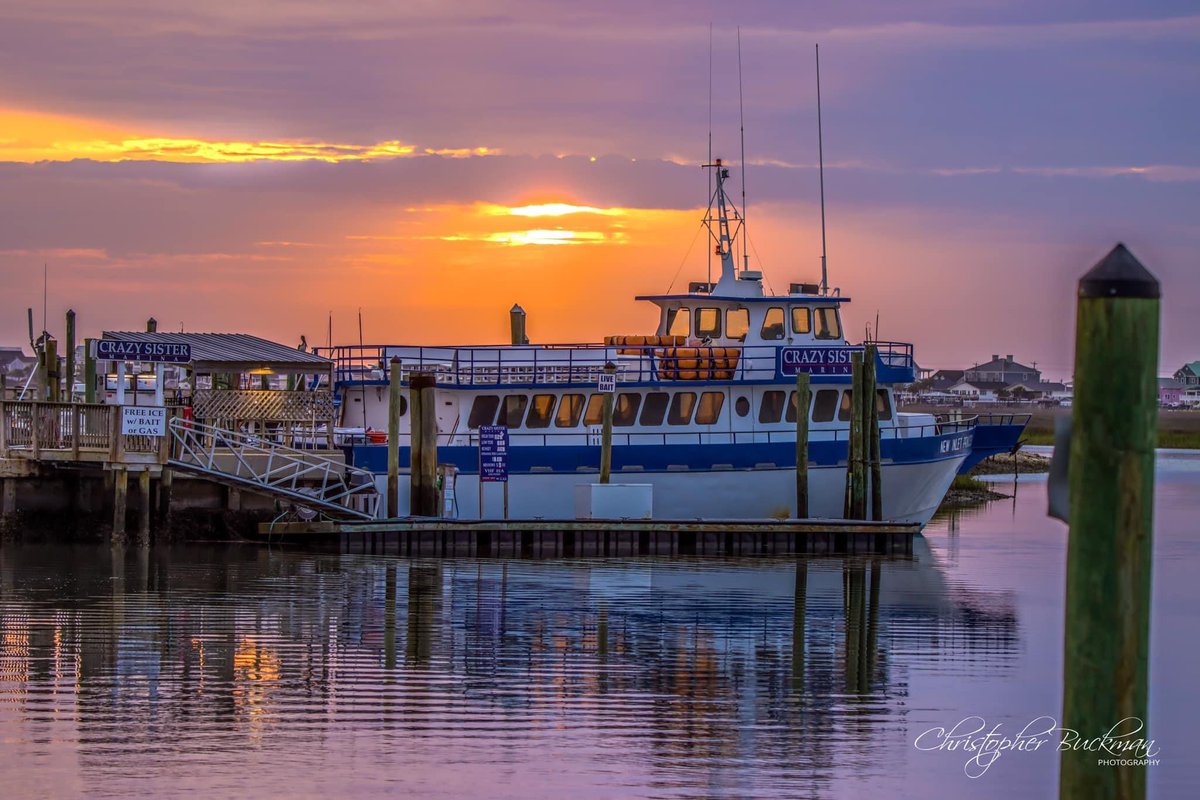 First sunrise of May was a beauty in Murrells Inlet. 📸 Chris Buckman. #scwx #ncwx