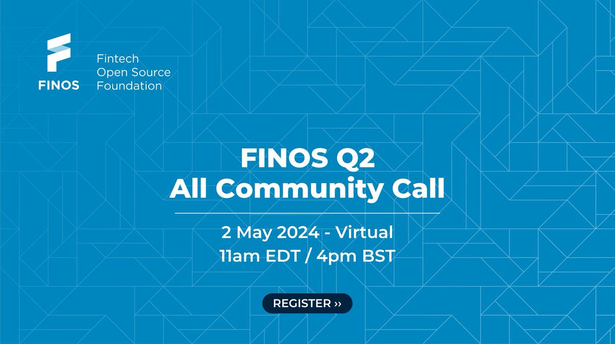📆 TOMORROW - Join us at 11am EDT / 4pm BST for our Virtual Q2 'All Community Call' for a sneak peak into #OSFF2024 London and and a view of what's happening in FINOS this quarter and beyond. Register Now! ➡️ bit.ly/3U5hf43 #fintech #regtech #financialservices