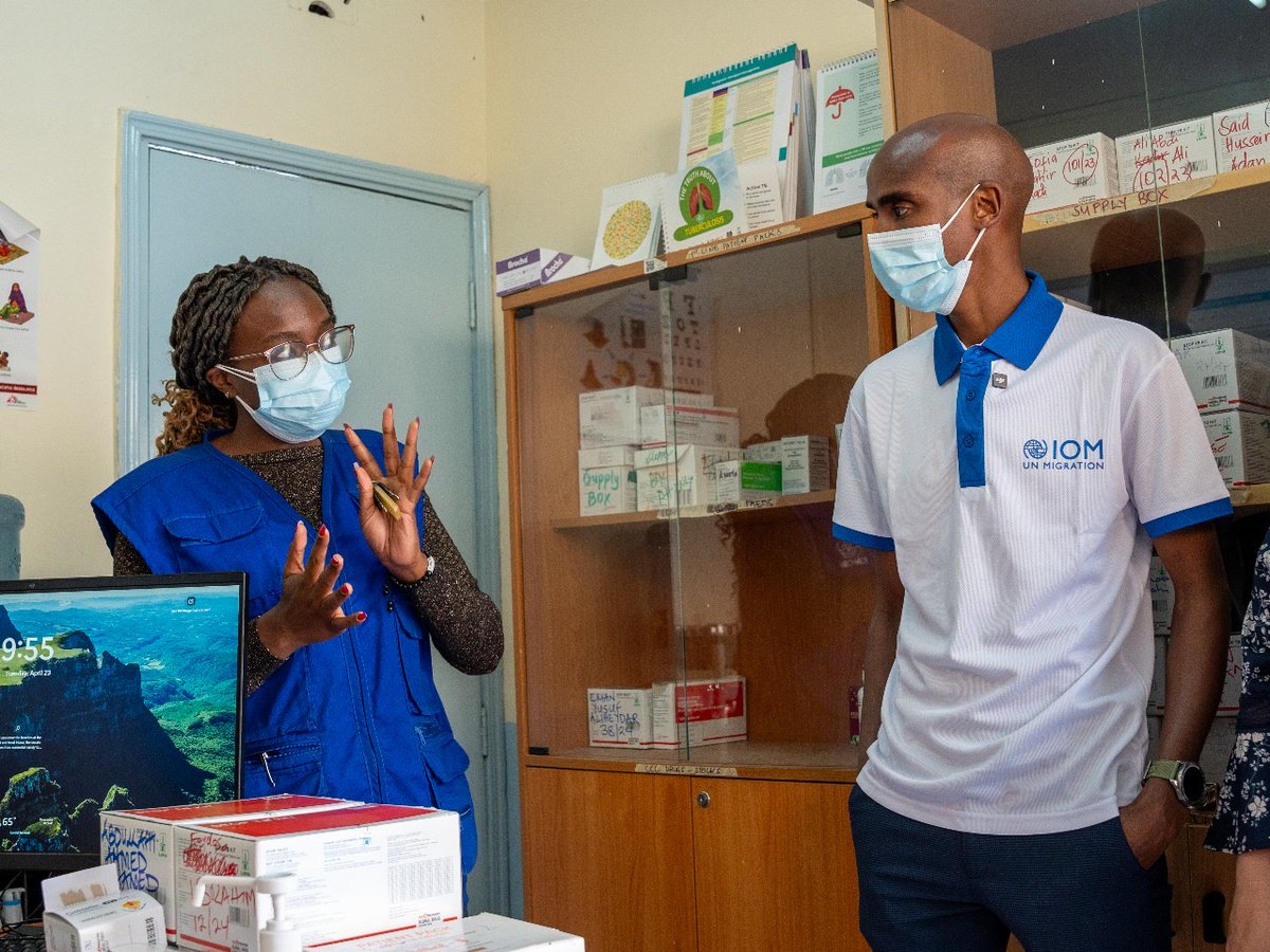 IOM Global #GWA Mo Farah visited a clinic in Nairobi’s Eastleigh neighbourhood, where he witnessed the impact of IOM’s work and the need for equal healthcare access for all. The clinic has been a safe space for many migrants and local communities alike.