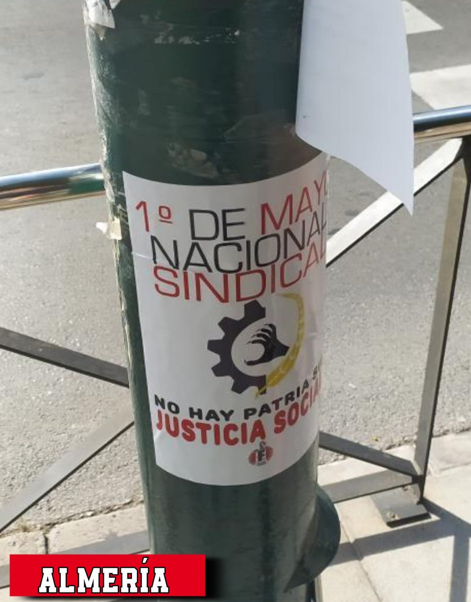 1° DE MAYO: NO HAY PATRIA SIN JUSTICIA SOCIAL.

📍 ZARAGOZA 
📍 CÓRDOBA 
📍 CIUDAD REAL 
📍 ALMERÍA