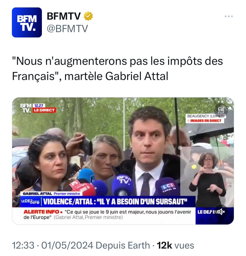 On n’augmentera pas les impôts des riches, on va plutôt détruire les services publics des pauvres, leur voler leur chômage, leur retraite et leurs petits sous avec des taxes détournées… #1erMai #TraduisonsLes