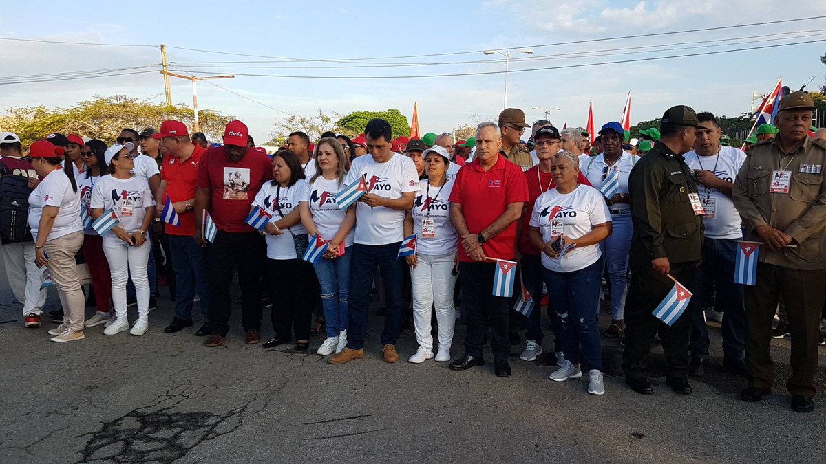 🇨🇺🙌🏻 La Plaza de la Revolución Vicente García González de #LasTunas lista para la celebración del #1DeMayo