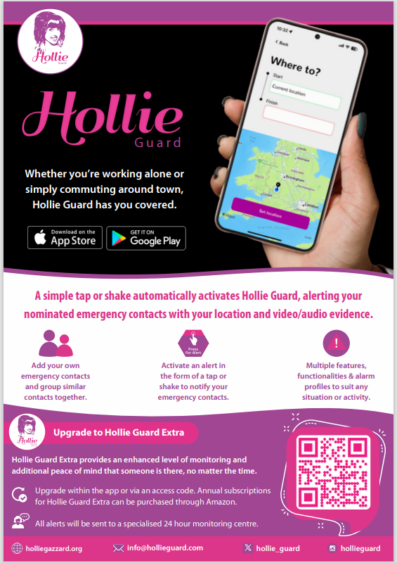 SohoRoadWMP's tweet photo. A useful way to keep safe, young or old. Please take a look @Hollie_Guard https://t.co/EImw5W8jzS