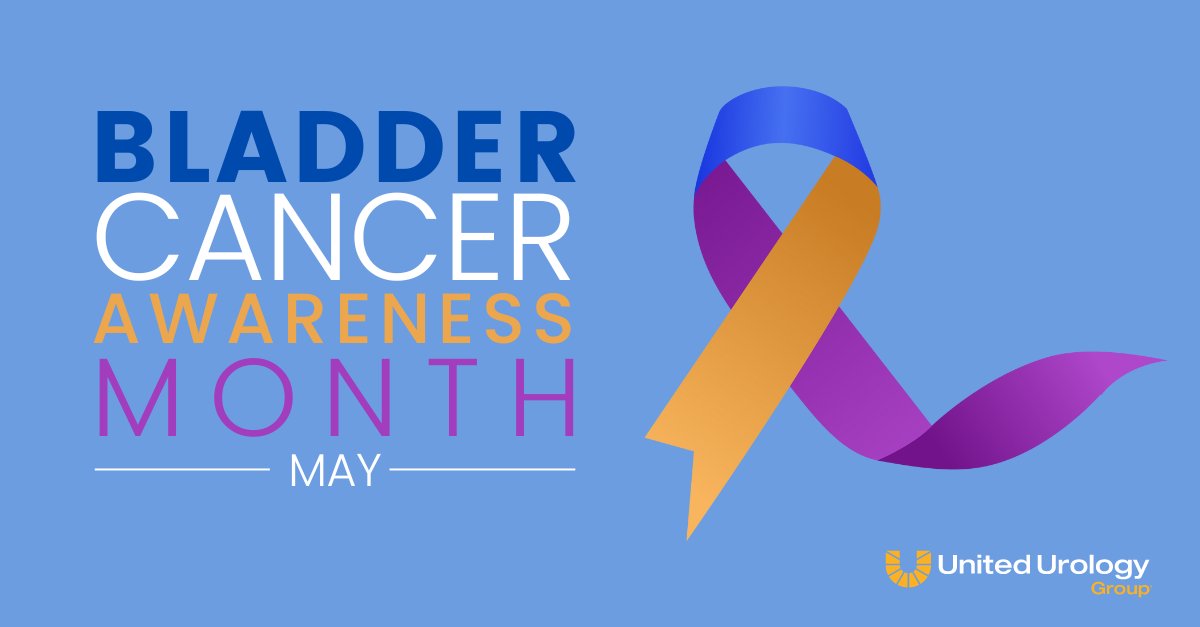 May is Bladder Cancer Awareness Month. Bladder cancer is one of the more common cancers. Early diagnosis is the key to long-term survival. Stay tuned this month for more information about bladder cancer.