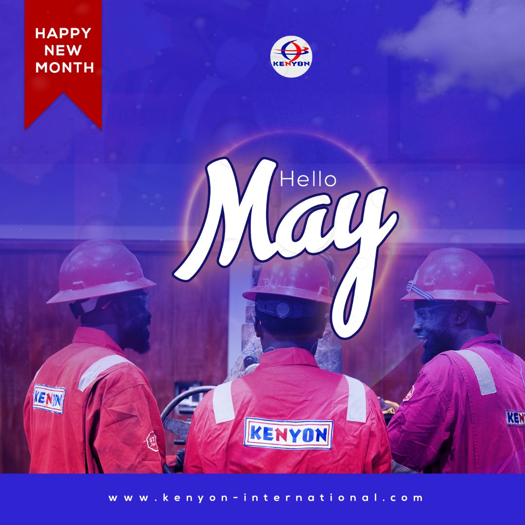 As May blooms into our calendars, we are ready to cultivate a garden of excellence in service! With a dedicated team fueled by passion and expertise, we're geared up to tackle every challenge and exceed every expectation. #HelloMay #OilandGas #Energy #KenyonInternational